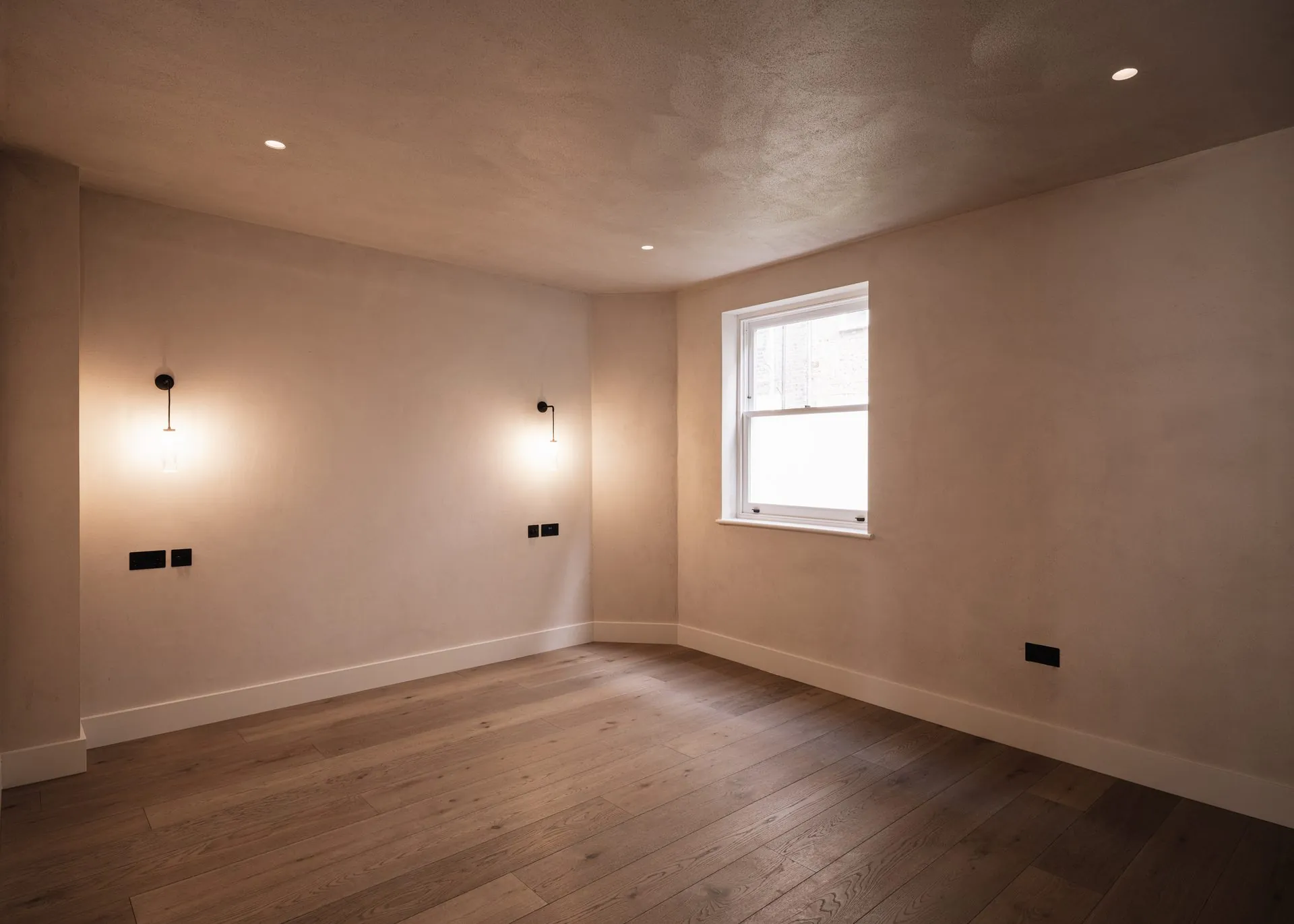 Interior of Russell Gardens Mews, a new build London mews house